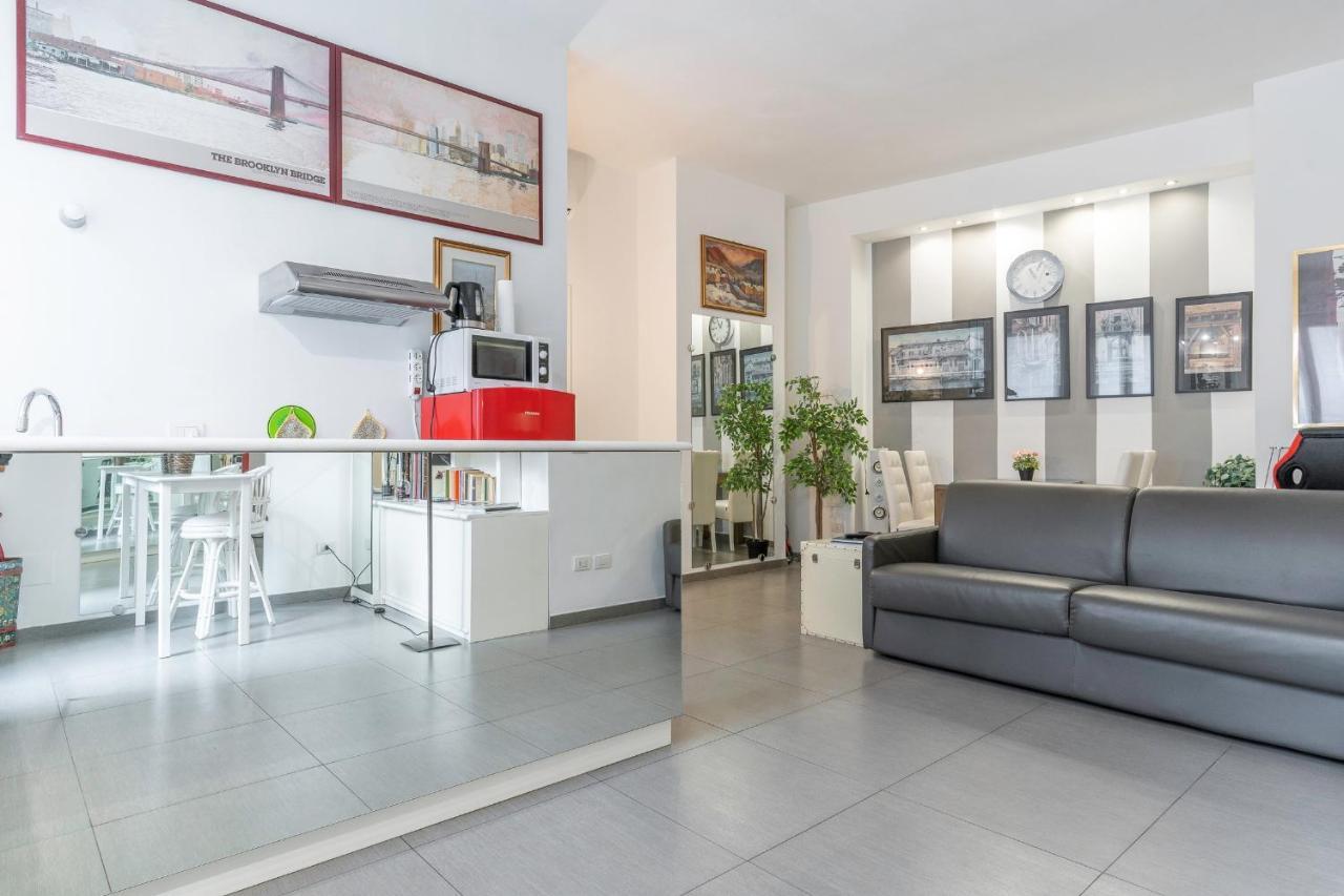 Ferienwohnung S. Ambrogio Square Mailand Exterior foto